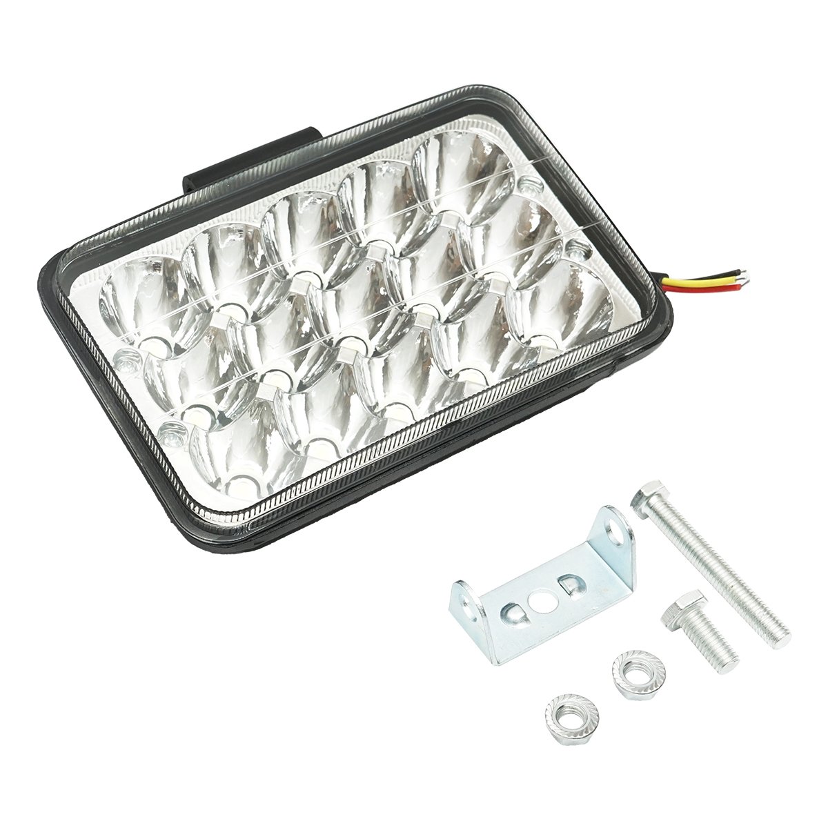 Lampa 15 LED-uri 2 faze 10-30V 45W unghi de radiere 30